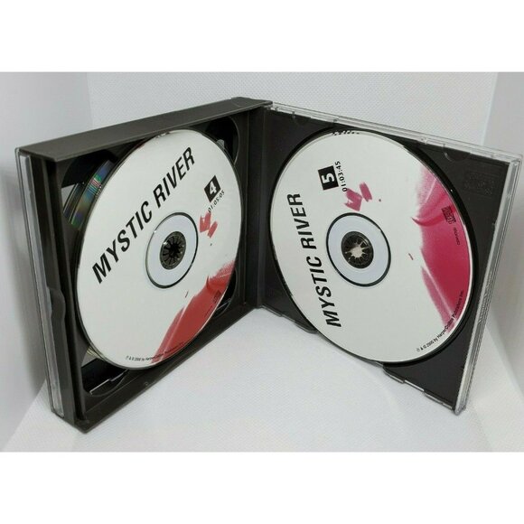 Dennis Lehane Mystic River Performed by David Strathairn 5 Discs CD 2000 Harper - Picture 6 of 12